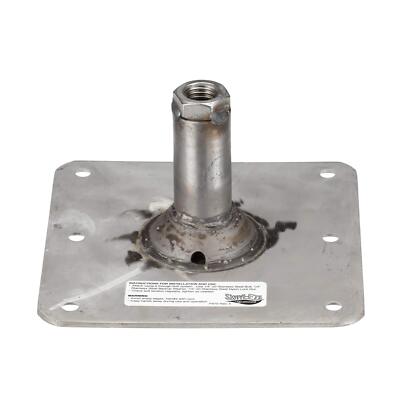 Attwood SP-67739-T Lock'N-Pin ¾-Inch Pin Base — 7x7-Inch Base