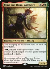 MTG - Mina and Denn, Wildborn - Zendikar Rising - X1 - (NM) - #E4532