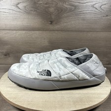 The North Face Thermoball Traction Mule CAMO Gray White Slippers Mens Size 13