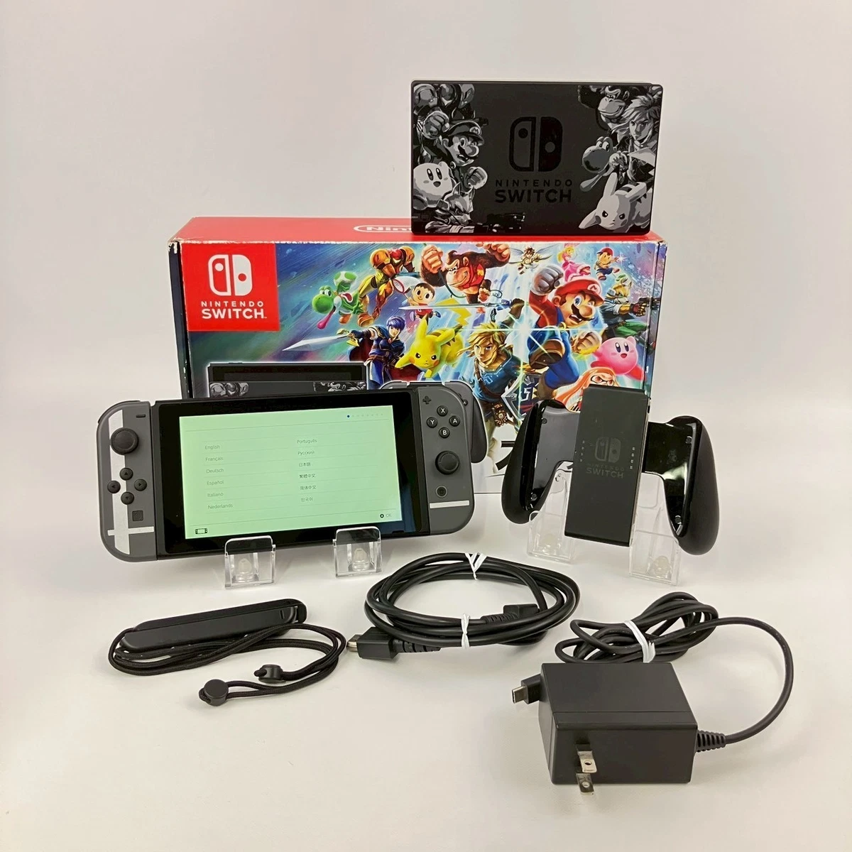 Nintendo Switch Gray Video Game Consoles for sale | eBay