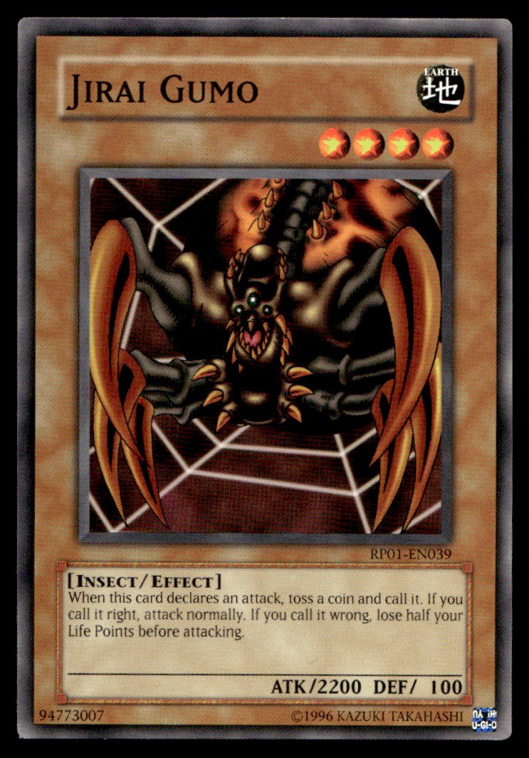 Jirai Gumo RP01 RP01-EN039 MP YuGiOh