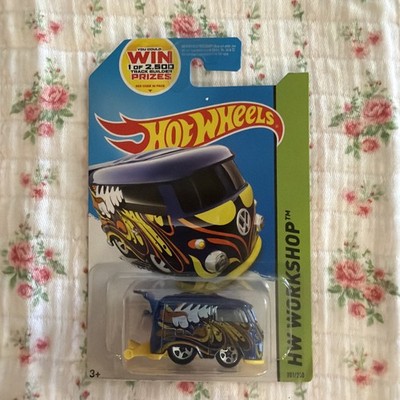 HOT WHEELS WORKSHOP VOLKSWAGEN KOOL KOMBI BLUE 201/250. SEE COMBINED OFFERS!