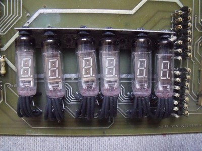 ELEKTRONIK BAUTEILE*VFD ZIFFERANZEIGE RÖHRE*RUSSISCHE IV6*NIXIE UHR BASTLER*