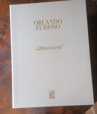 ORLANDO FURIOSO ILL. ELVIO MARCHIONNI FMR ART'E MIT DOKUMENTEN CV