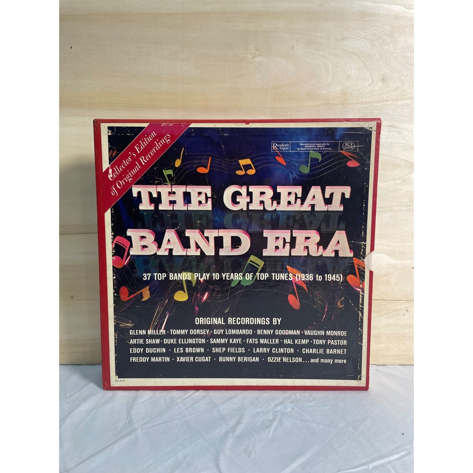The Great Band Era 10 LP Vinyl Box Set Reader's Digest RCA 1936-1945 Big Band