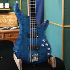 New Vigier Guitars Vigier Bass Arpege 4 Strings, V4ECC, Deep Blue Case