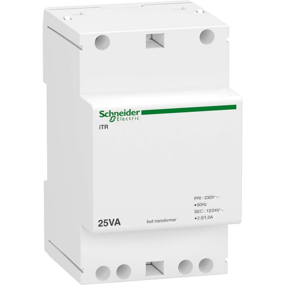 Transformateur sonnette Schneider A9A15215 pour remplacer une alimentation de carillon en panne