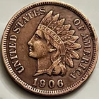 1906 Indian Head Cent Sharp Detail Strong Eye Appeal Nice Strike JC1726