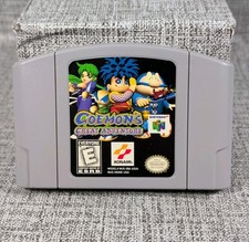 Goemon's Great Adventure (Nintendo 64, 1999) Authentic Tested Working N64
