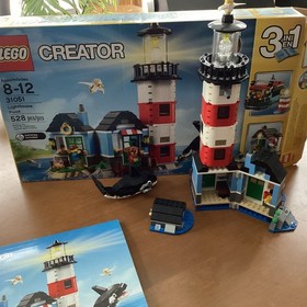 LEGO CREATOR Lighthouse Point 31051  Light Works Manual/box included