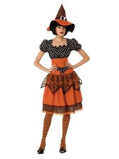 Polka Dot Witch Adult Costume - Medium - Rubies