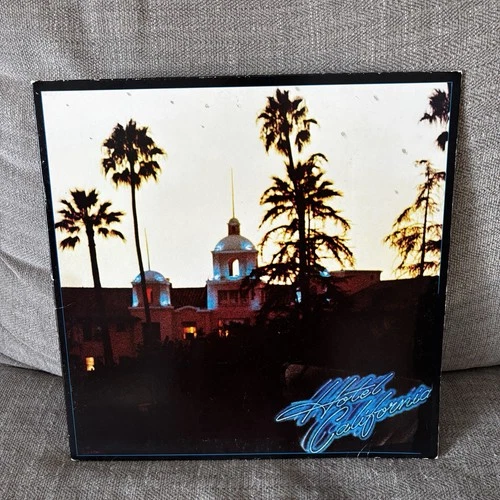 Eagles Hotel California 1976 Asylum LP Wax Vinyl Record 6E-103 Gatefold