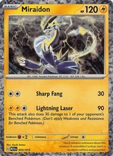 Pokemon TCG McDonald's Promos 2024 Miraidon Promo 003/015 NM