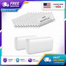 10 Pack White Seal Putty, Waterproof Duct Sealant Clay, Moldable Repair Sealing