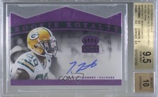2015 Panini Crown Royale Retail Pink 5/5 Ty Montgomery BGS 9.5 GEM MINT Auto s6i