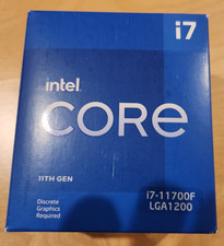 11th Gen Intel Core i7-11700F 2.5GHz 8-Core 16MB LGA1200 Desktop Processor SRKNR