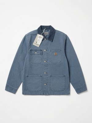 Carhartt WIP Michigan Coat Herren Storm Blue Gr.M Neu mit Etikett