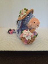 Disney Easter Eeyore with Egg Basket Beanie Plush, Spring Winnie-The-Pooh