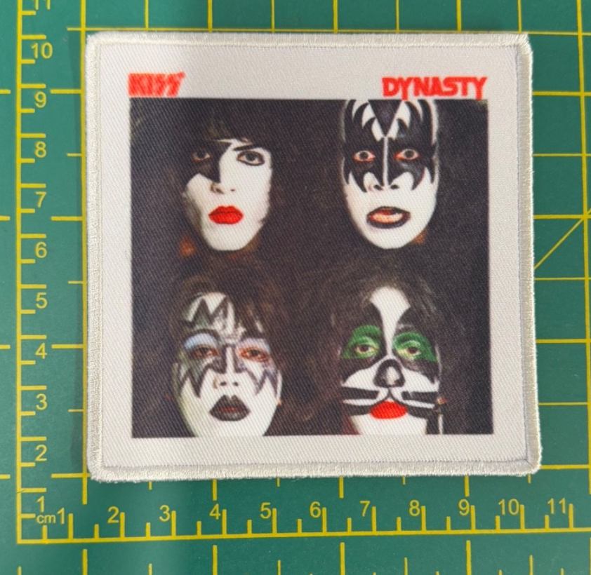 Kiss Dynasty Album Cover Printed Sew Or Iron Patch Officially Licensed