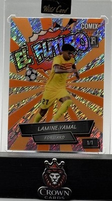 2024 Wild Card Comix Platinum El Futuro Lamine Yamal 1/1 FC Barcelona RC Rookie