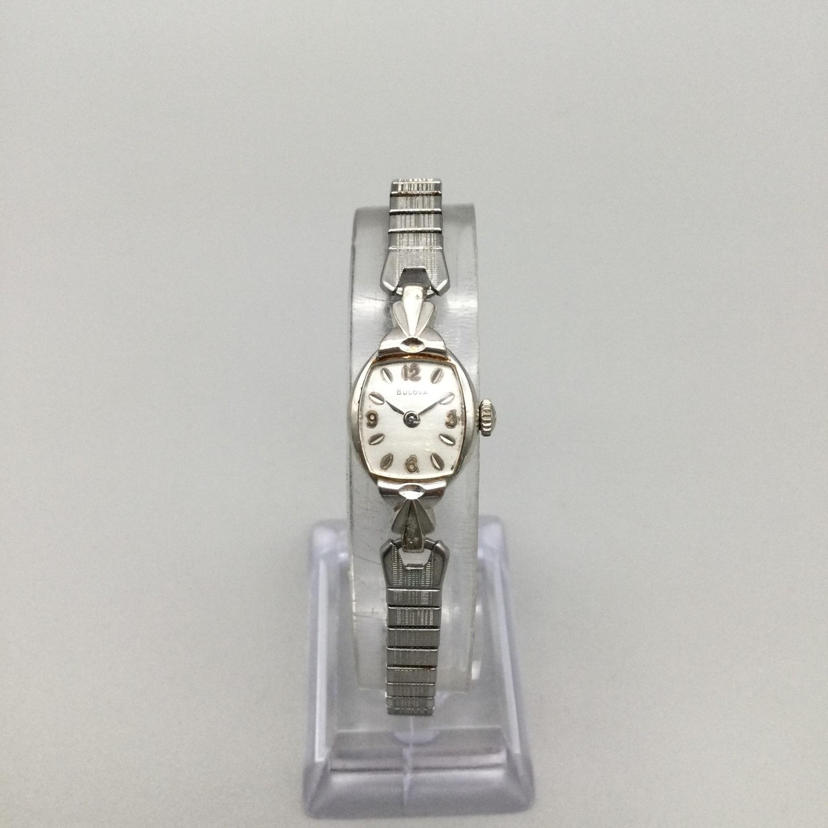 Vintage Bulova Womens Watch 13mm 10K Rolled Gold Plated 