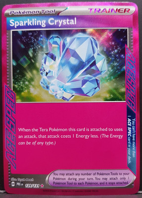 Sparkling Crystal 129/131 Prismatic Evolutions ACE SPEC Pokémon Pokemon Card ENG