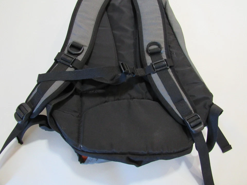 Mochila de Senderismo Eddie Bauer Expedition Ready De Colección Negra Gris Naranja 2000 Foto 4 de 4