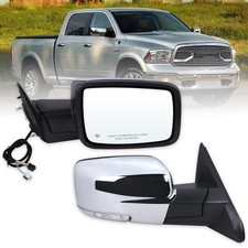 Right Passenger Side Door Mirror Compatible With 2013-2018 Ram 1500 2500 3500...