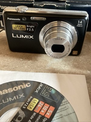Panasonic Lumix DMC-FH6 Digital Camera Black 14.1MP Boxed Complete