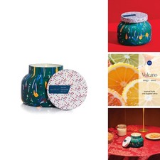 Capri Blue Pattern Play Signature Holiday Candle Volcano 19 oz Jar