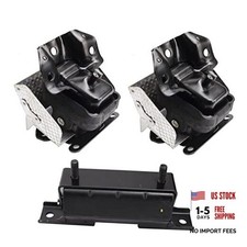 Set of 3, Front Motor Mount and Trans Mount Compatible with 2007-2013 3 PCS