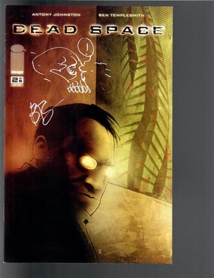 DEAD SPACE 2 SIGNED/REMARQUED ARTIST BEN TEMPLESMITH VF- 7.5 IMAGE 2008
