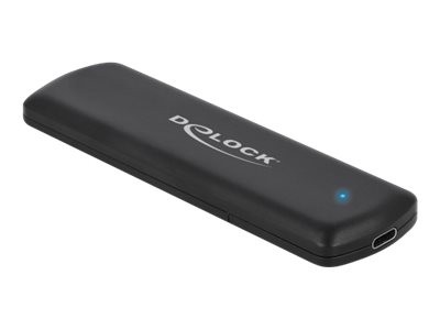 Delock Externes M.2 NVMe/SATA SSD Gehäuse USB 3.1 Type-C 3.0 Serial ATA