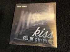 EDDIE JAMES - KISS God, Me & My Piano CD You Are Worthy, Wonders, Hallelujah NEW