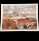 Print Of abstract landscape painting by Kathleen Gemberling Adkison 9x12