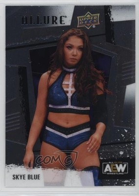 2022 Upper Deck Allure AEW Skye Blue #66 17dt