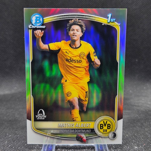 Mathis Albert 2025-26 Topps Chrome UEFA UCC Bowman 1st Dortmund #BU-MA