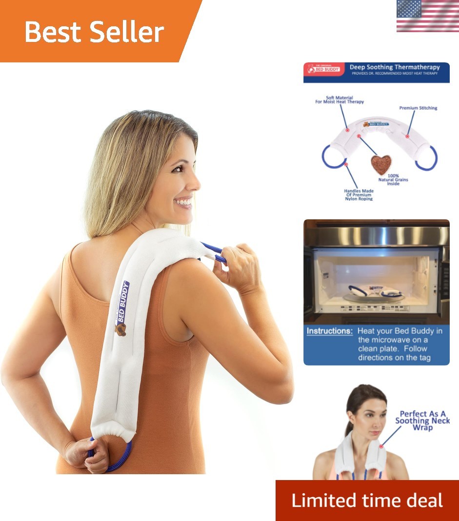 And Cooling Neck Wrap - Microwave Heating Pad For Sore Mus..