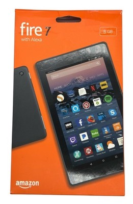 Amazon Fire 7 W/Alexa NIB Black 8gb 7th Gen