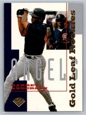GARRET ANDERSON GOLD LEAF ROOKIES 1995 LEAF ANGELS #2