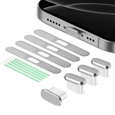 USB C Dust Plug, 4 Pack USB C Port Cover Type C Plug Cover with Speaker Dust ...