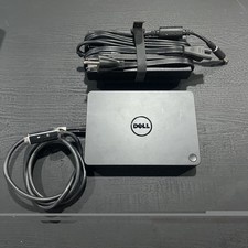 Dell D6000 Universal Docking Station USB 3.0 USB-C 4K W/ 130w Adapter FREE SHIP