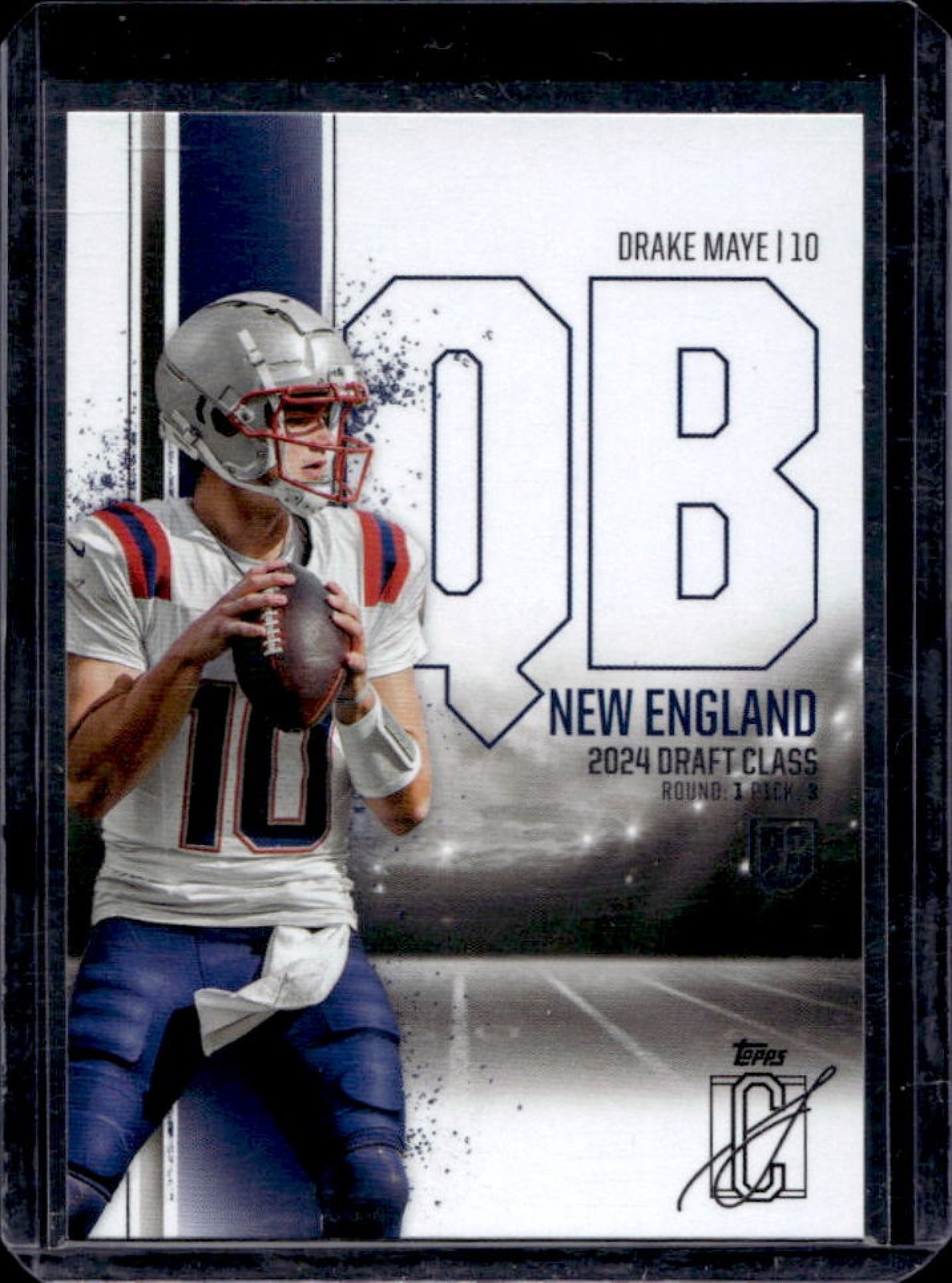 2024 Topps Signature Class Drake Maye Rookie RC #152 Patriots