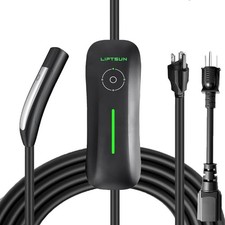 Level 1 2 Tesla Charger,110V to 240V, 16 Amp, NEMA 6-20 Plug and 5-15P Adapte...