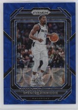 2022-23 Panini Prizm Choice Blue Prizm 4/49 Spencer Dinwiddie #199 18ci