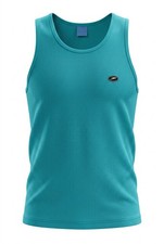 Vtg Single Stitch 1993 Blue Men's Speedo Tank Top Sleeveless XL USA Made 2sided