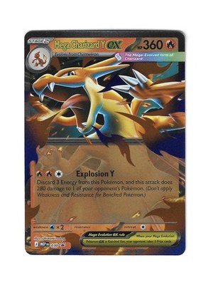 Mega Charizard Y EX #030 Black Star Promo Mega Evolution NM