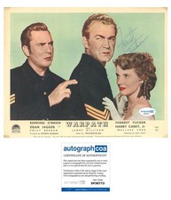 Forrest Tucker "Warpath" AUTOGRAPH Signed 'Sgt. O'Hara' 8x10 Photo ACOA