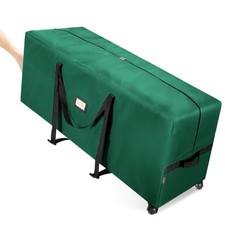7.5 ft Rolling Christmas Tree Storage Bag, 2 Swivel Wheels for Easy Moving, H...