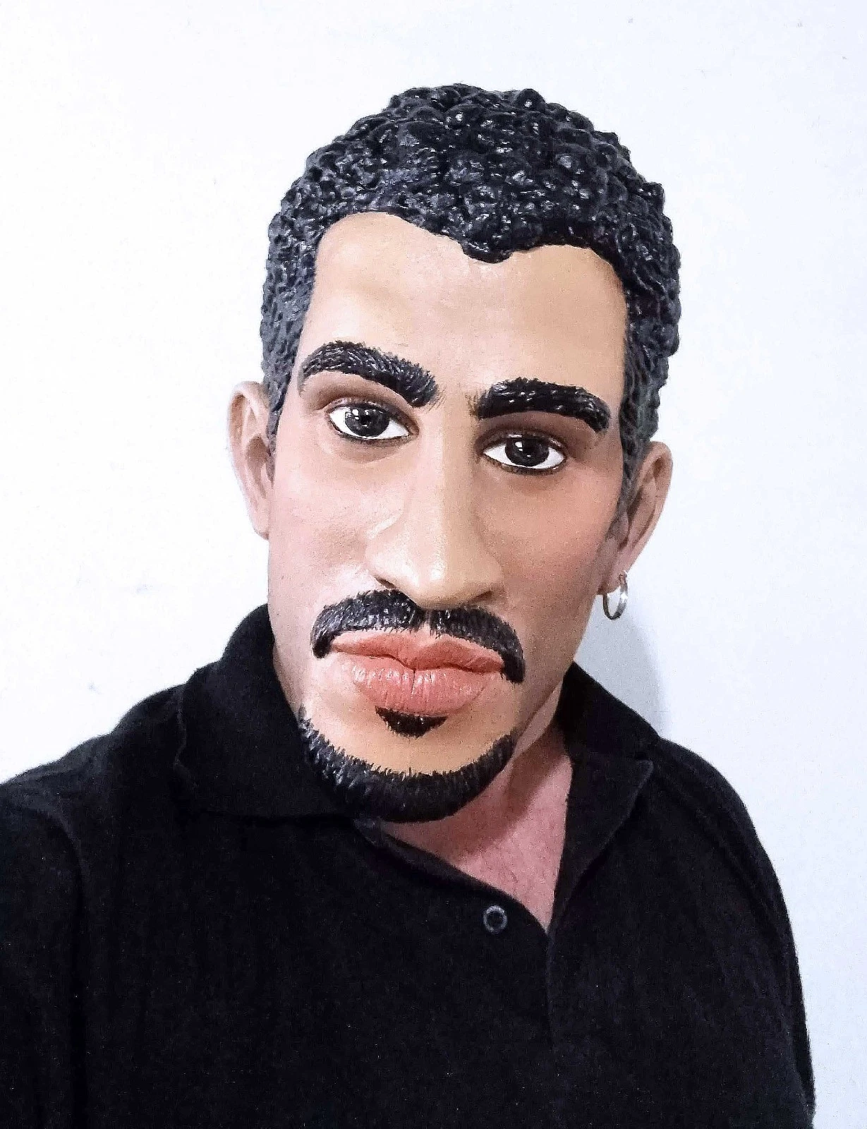 Bad Bunny Latex Mask, Benito Mask, Reggaetón Costume, Trap Cosplay